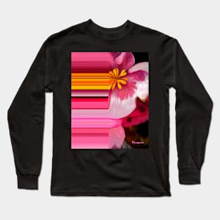 Palette of a Pink Begonia Long Sleeve T-Shirt